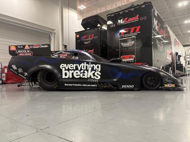 Everything Breaks Drag Racing Car